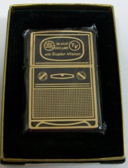 画像1: ★ レトロ調 １９５３年型 ＴＶモデル ２００１年１１月製 オールドデザイン ブラック  ZIPPO！新品