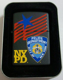 画像1: ☆ＮＹＰＤ！二ューヨーク市警察 ２００３年３月 ＵＳＡ ＢＬＡＣＫ ＺＩＰＰＯ！新品