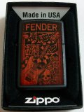 ☆Fender USA！フェンダー オリジナル Voodoo Black ２０１４年 Zippo！新品