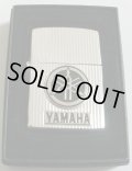 ★YAMAHA！ヤマハ １９９９年 音叉エンブレム 銀加工 ＺIPPO！新品