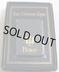 The Peace！ピース ブルーチタン １９９５年製 最初期キャンぺーン  ZIPPO！新品