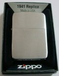 ☆１９４１Replica Brushed Chrome ２０１８年 旧ボトム PATナンバー刻印モデル ZIPPO！新品