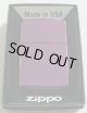 お洒落な・・カラー！パープル　Ｐｕｒｐｌｅ Ａｂｙｓｓ　ＵＳＡ　ＺＩＰＰＯ！新品