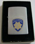 ☆１９８２年 VINTAGE カリフォル二ア・パトロール ＃２００ ZIPPO！新品未使用品