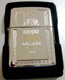 画像1: ☆ZIPPO ５００ MILLION！ZIPPO生産５億個達成 ２０１２年 豪華限定 ★ARMOR ZIPPO！新品