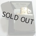 ★１９４１ 黒！ブラックチタン 鏡面！★インサイドは・・GOLD！２００５年８月 ZIPPO！新品