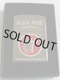 ★BLACK DEVIL！ブラック・デビル煙草 ブラック鏡面 ２０１０年 ZIPPO！新品