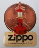 ZIPPO社 １９９０年代　PRメタルプレート！１セント＆オイル注入機柄　新品