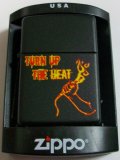★ZIPPO HOT TOUR！TURN UP THE HEAT！FLAMING BONES ２００４年 BLACK ZIPPO！新品