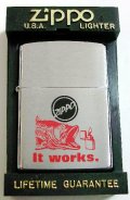 ☆ZIPPO スピリッツ！オールドデザイン １９９８年５月 ＃２００ It works Zippo！新品