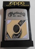 ☆Martin Guitar！ギターの米国マーチン社 ギター柄 ２００４年 ＃２００ ZIPPO！新品