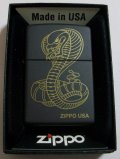 コブラのような・・　２０１３年　ＵＳＡ　ＢＬＡＣＫ　ＺＩＰＰＯ！新品