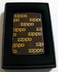 １９８７年１０月（Ｊ） ＺＩＰＰＯロゴ・ロゴ・・ブラック VINTAGE ZIPPO！新品