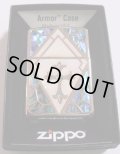 ☆豪華アーマー！SHELL 天然貝 クロス 十字架  Armor ２０１４年 Zippo！新品