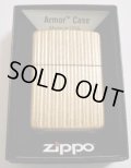 ☆豪華アーマー！Armor Tumbled Brass タンブルブラス 両面デザイン ２０１４年 ZIPPO！新品