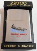 ☆米海軍空母！ＵＳＳ JOHN F. KENNEDY CV-６７ ケネディ１９９９年１１月 ＺＩＰＰＯ！新品
