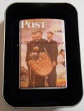 ☆ノーマン・ロックウエル！THE SATUDAY EVENING POST表紙 ２００２年 ZIPPO！新品B