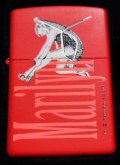 ☆マリリン・モンロー！Marllyn Monroe ２００１年 全面RED　ZIPPO！新品