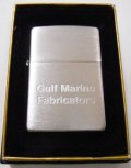 ★GULF！ガルフ石油！Gulf Marine Fabricators ２００２年 ZIPPO！新品