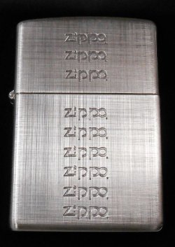 画像1: ☆お洒落・・デザイン！１９９９年８月（H）ZIPPOロゴｘ９個 銀加工 ZIPPO！未使用品A