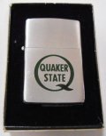 ☆QUAKER STATE！１９８０年製 エンジンオイルの米国クエーカーステート ZIPPO！未使用品