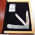 ★豪華 ZIPPO ナイフセット！１９９７年 ZIPPO/CASE VISITORS CENTER オープン記念！新品