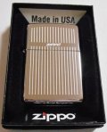 ★お洒落な・・ストライプ！エンジンターン USA ＃２５０ ２００９年 ZIPPO！新品