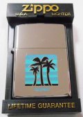 ★１９９３年３月（C)製 SAIPAN サイパン 椰子の木 ＃２５０ 鏡面 ZIPPO！未使用品