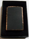 ★黒 ゴムラバー！BLACK RUBBER！ローズゴールド ２００７年 ZIPPO！新品