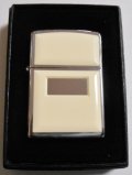 ☆ウルトラライト！１９９５年９月  お洒落な・・両面アイボリー！ZIPPO 未使用品