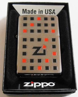 画像1: お洒落な・・デザイン！ブラッシュ・クローム ２０１５年 USA ZIPPO！新品