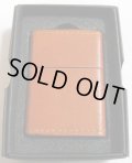 ★革巻 ブラウンレザー！☆SILVER ９２５ メタルボトム仕様 ２００４年１月 ＺＩＰＰＯ！新品