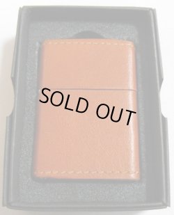 画像1: ★革巻 ブラウンレザー！☆SILVER ９２５ メタルボトム仕様 ２００４年１月 ＺＩＰＰＯ！新品