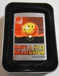 ☆いつも・・ニコニコ！スマイリー ＳＭＩＬＥＹ ミレニアム記念 ２０００年３月＃２００ ZIPPO！新品