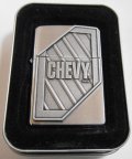 ★シボレー！ＣＨＥＶＹ BARS エンブレム ２００７年 USA ＺＩＰＰＯ！新品