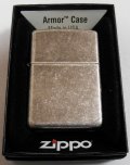 ☆渋い！アーマー・アンティーク・シルバー！２０２２年 Armor Antique Silver Zippo！新品