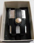 ●２００６年 ＃２００ ZIPPOライター付！革製ベルトホルダー！ブラック・レザー 新品