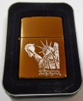 ★自由の女神！Statue of Liberty ２００３年１１月 ブロンズ  ZIPPO！新品
