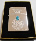 ☆ターコイズ・ラッキー＆パワーストーン！銀加工 ２００２年９月 ＺＩＰＰＯ！新品