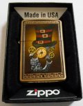 ★アンティーク感あふれる・・デザイン！真鍮ソリッドブラス ２０１２年 USA ZIPPO！新品A