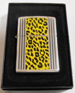 画像1: ☆お洒落な・・CHEETA アニマル柄！両面デザイン １９９９年2月 限定ZIPPO！未使用品A