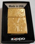 ☆お洒落な・・オーナメントデザイン！真鍮ソリッドブラス ２０１３年 USA ZIPPO！新品