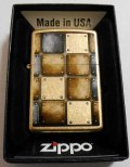 アンティーク感あふれる・・メタルデザイン！ゴールドダスト USA ZIPPO！新品