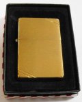 １９３７ VINTAGEモデル！２０００・XVI 真鍮 Brushed Brass Zippo！新品