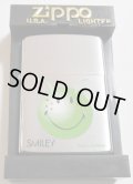☆いつも・・ニコニコ！スマイリー ＳＭＩＬＥＹ グリーン  ２０００・XVI  ZIPPO！新品