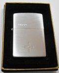 人気の・・クロス！シンプルな・・Cross  銀加工 ２００４年 ZIPPO！新品