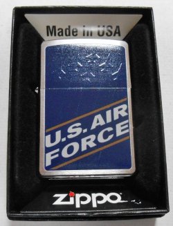 画像1: ☆米軍 AIR FORCE！空軍 ブルーデザイン！２０１０年 USA ＺＩＰＰＯ！新品