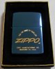 ☆１９９５年５月製 味わい深い・・ブルーチタン！BLUE ZIPPO！新品