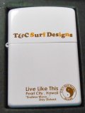 ☆Ｔ＆Ｃ タウン＆カントリー！サーフブランド ２００３年 全面ホワイト ＺＩＰＰＯ！新品