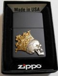 ★スカルエンブレム！２０１６ COMPLETE LINE COLLECTION！ブラック  ZIPPO！新品